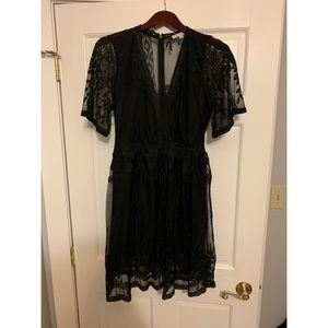Boutique lace overlay dress